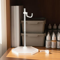Doll Display Stand with Crotch Support Adjustable Action Figure Display Stand Low-Profile for Shelf