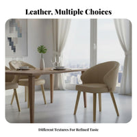 Minimalist Padded Side Chair Light Luxury Aesthetic Upholstered Seat Ergonomic Design Easy to Assemble for Adults, Cafe, Office