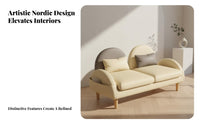 Cafe Booth Set Modern Design Business-Grade Furniture Curved Supportrest for Interior Designers, Business Owners