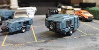1/64 1/87 HO汽车模型 越野车改装 露营拖车  拖挂房车  旅行车