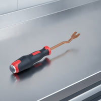 Automotive Clip Tool Angled Trim Fastener Removal Tool Heavy-Duty Upholstery Remover for Mechanics, Car Repair, Garage
