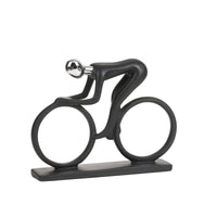 Cyclist Figurine Freestanding Bike Figurine Decorative for Living Room