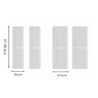 Expandable Drawer Divider Customizable Organization Expandable Drawer Dividers Versatile Retractable Organizer Tray for Kitchen, Washroom, Bedroom
