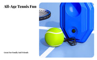Tennis with Return Ball Easy to Use Solo Tennis Lightweight and Portable Athletic Gear for Beginners, Kids, Indoor, Backyard, Park