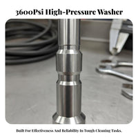 3600 PSI Quick Plug Connector Leak-Resistant Design High Pressure Washer Quick Connect Adapter Heavy Duty Universal Threaded Foam Lance Adapter