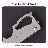 Keychain Multi-Tool Portable Everyday Carry Pocket Tool Compact Design