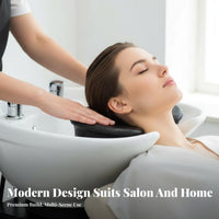 Hair Washing Sink Pillow Comfortable Shampoo Bowl Neck Rest Waterproof Hair Washing Neck Pillow for Beauticians, Home Users, Barbershop, Beauty Parlor