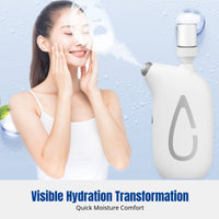 Nano spray facial device provides deep hydration