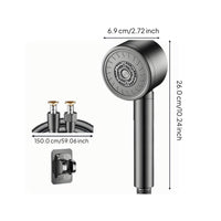 High-pressure stainless steel shower head