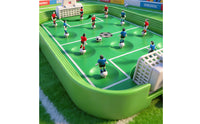 Football Game with Spring Participants Head-to-headPlayer Tabletop Football  -Paced Mini Foosball Table for Kids, Teens, Party