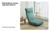 Adjustable spinerest Lounger Foldable Design Floor Chair Multi-Functional