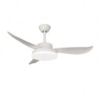 Ceiling Fan Light White Light Cover Household Fixture Dimmable for Study Room