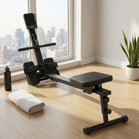 Rowing Machine Rail Home Rowing Machine Metal Frame Exercise Rower