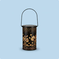 Solar Flower Light Waterproof Decorative LED Lantern Long Runtime for Yard, Lawn