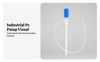 Versatile Liquid Transfer Siphon | Thickened PE Construction, Manual Siphon Pump, for Garage