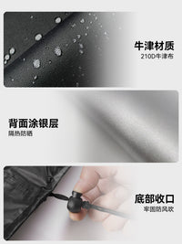 Portable Folding Chair with Rain Cover and Storage Bag