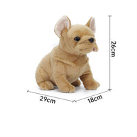 French Bulldog Stuffed Animal Compact French Bulldog Stuffed Toy Toy Frenchie Plushie Huggable Stuffed Toy Puppy Realistic