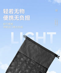 Outdoor Backpack External Shoe Bag Lightweight Breathable Mesh Travel Hiking Shoe Storage Bag Portable Moisture-Proof Odor-Proof