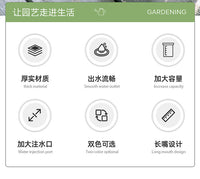 园林洒水壶园艺浇花壶家用喷水壶长嘴浇水壶盆栽浇花壶浇花壶定制