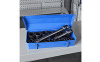 18 Pieces Anti-Rust Impact Socket Set Portable Mechanic Socket Set Matte Tools Compact for Garage