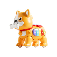 Electric Pull-along Dog Toy with Music and Talking for Kids