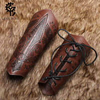 Medieval Retro Punk Knight Bracelet for Women Halloween Wristband Festival Party Arm Ring