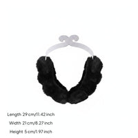 Character Headgear Easy to Put on Fuzzy Face Cover Hat for Photo, Party
