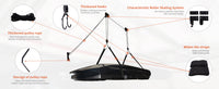 Bicycle roof luggage rack pulley hanger 加厚三代吊架同步升降.