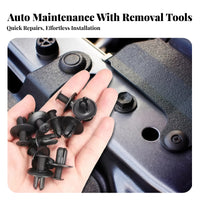 190 Pieces Retainer Clips Universal Fit Car Fasteners Wide Application Wheel Arch Deflector Guard Clips for Mechanics, DIY Enthusiasts