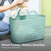 Handled Shower Tote With Handles Organizing Basket Easy to Clean for Under Sink