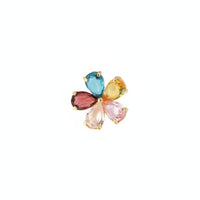 Pearl and Rhinestone Brooch Sparkling Crystals Decorative Corsage Pin for Women