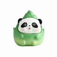 Small Gift Panda Dashboard Decoration Adorable Design Decorative Accessory Fine Details for Desktop