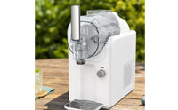 Countertop Slushie Machine Multifunction Slush Machine Fast-Freezing Slushy Maker Compact for Home Hosts, Small Business Owners, Kitchen, Cafe