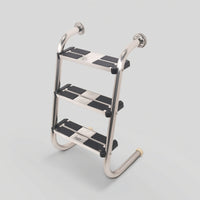 Rust Resistant Stainless Steel Pool Ladder Polished Swimming Pool Ladder Heavy Duty Sturdy