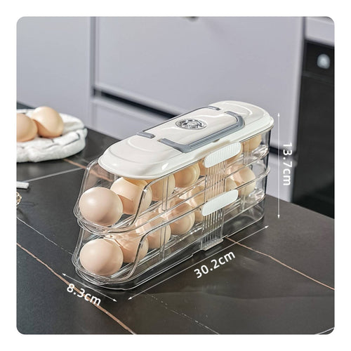 Multi-Layer Egg Dispenser Easy Retrieval for Pantry