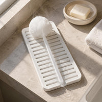 Soft Toilet Brush Easy to Drain Moisture Water Toilet Brush for Hotel, Bathroom