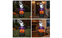 Inflatable Stack Stacked Inflate Ghost Yard Ghost Decoration Tall for Porch