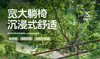骆驼户外折叠躺椅办公午休折叠床露营椅折叠椅野营椅子沙发午睡床 【四档调节】坐躺加宽两用椅-卡其色，174CJ42621