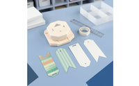 Handheld Paper Punch Manual Paper Punch with Base for Journalers, Card Making, Classroom Projects