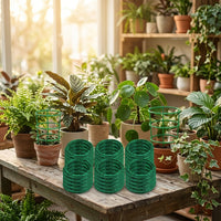 Indoor Plants Interlocking Plant Supports for Indoor Plants, 10 Pack of Plant Sticks Support and Plant Stakes, Monstera Plant Support, 30cm Size