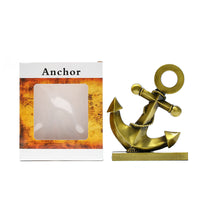 Zinc Alloy Anchor Decorative Ornament for Home and Bar