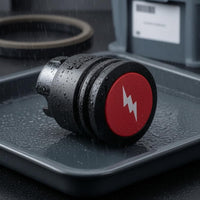 Grill Spark Button Cap Textured Spark Button Cap Black Appliance Part