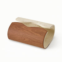 Tissue Box Cover Decorative Tissue Box with Wood Grain Minimalist for Homeowners