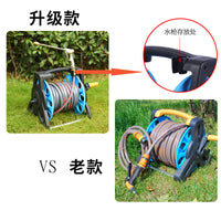 高压洗车水管收纳车架 园艺软管收纳车盘管工具神器