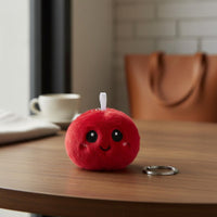 6 Pieces Cute Bun Keychain Bag Decoration Fashion Accessory Easy Attachment