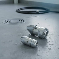 Rotating Sewer Jetter Head Multiple Nozzles Water Head High Pressure Pipe Cleaning Head