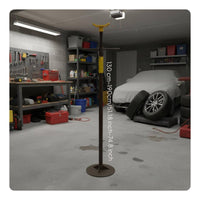 Adjustable Height Engine Support Support Stand Stable Base Car Support Stand Safe Lifting for Mechanics, Garage