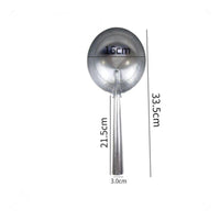 Iron long handle ladle, rustproof