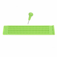 Plastic Foldable Braille Board Metal Tip Accessibility Tool for Blind People