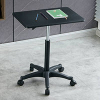 Mobile Overbed Table Multipurpose Height Adjustable Table Easy to Move
